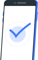 Mobile screen displaying check-in